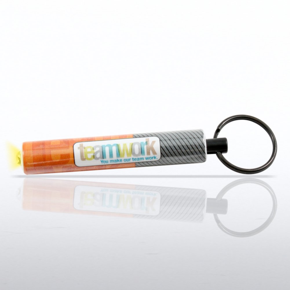 Flashlight Keychain - Teamwork