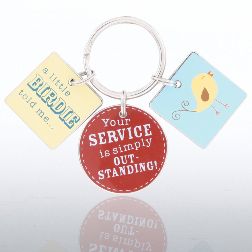 Simply Charming Key Chain - Outstanding Service