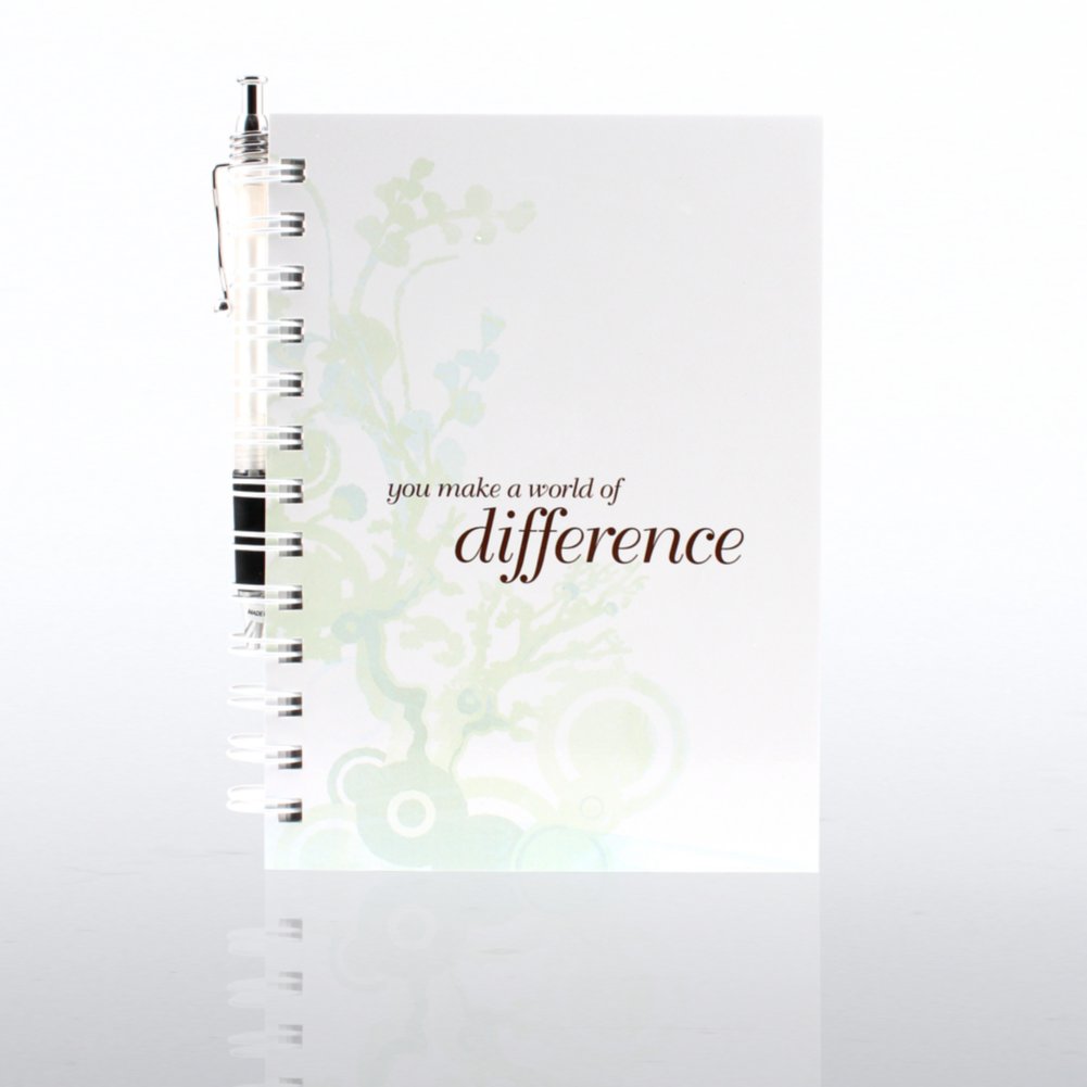 Journal & Pen Gift Set - You Make a World of Difference