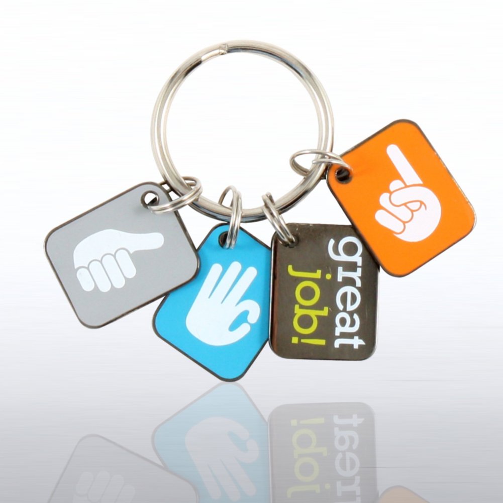 Simply Charming Key Chain - Great Job
