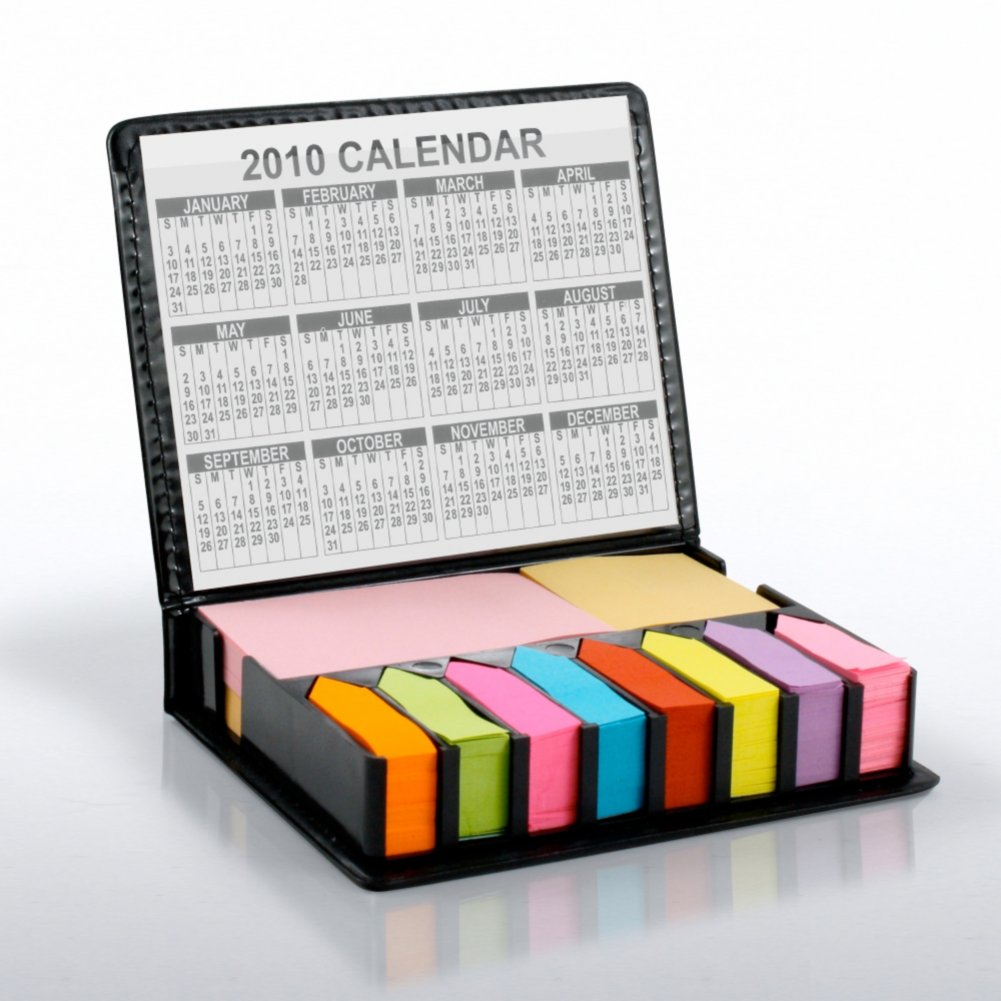 Flip Top Note Holder w/ Calendar - Together We Can OPEN