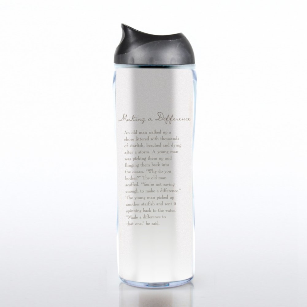 Travel Mug - Starfish: Making a Difference BACK