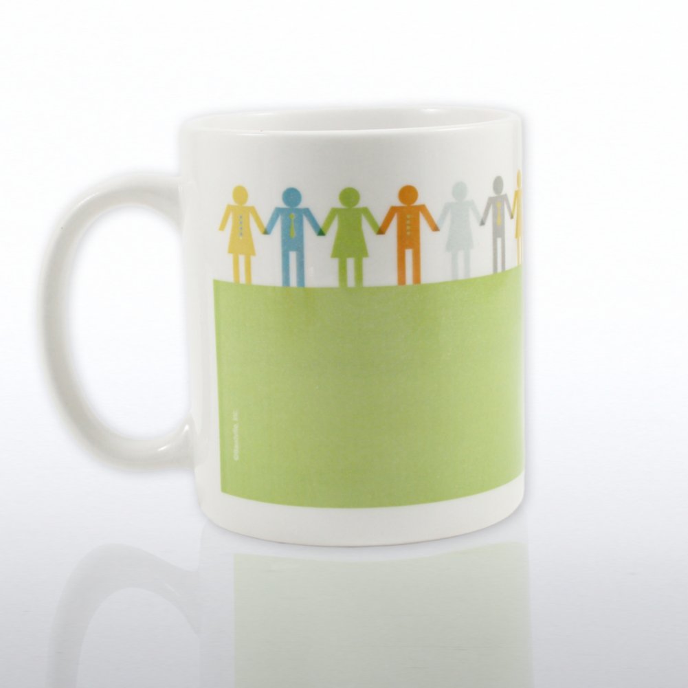 Ceramic Coffee Mug - Together We Can Make a Difference BACK