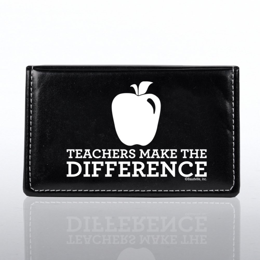 Flip Top Sticky Note Holder - Teachers Make the Difference CLOSED