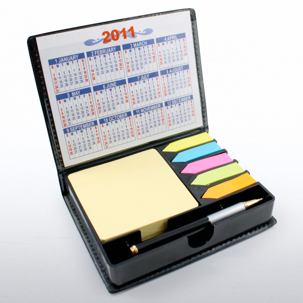 Flip Top Note Holder & Pen - You're Essential to Our Success OPEN