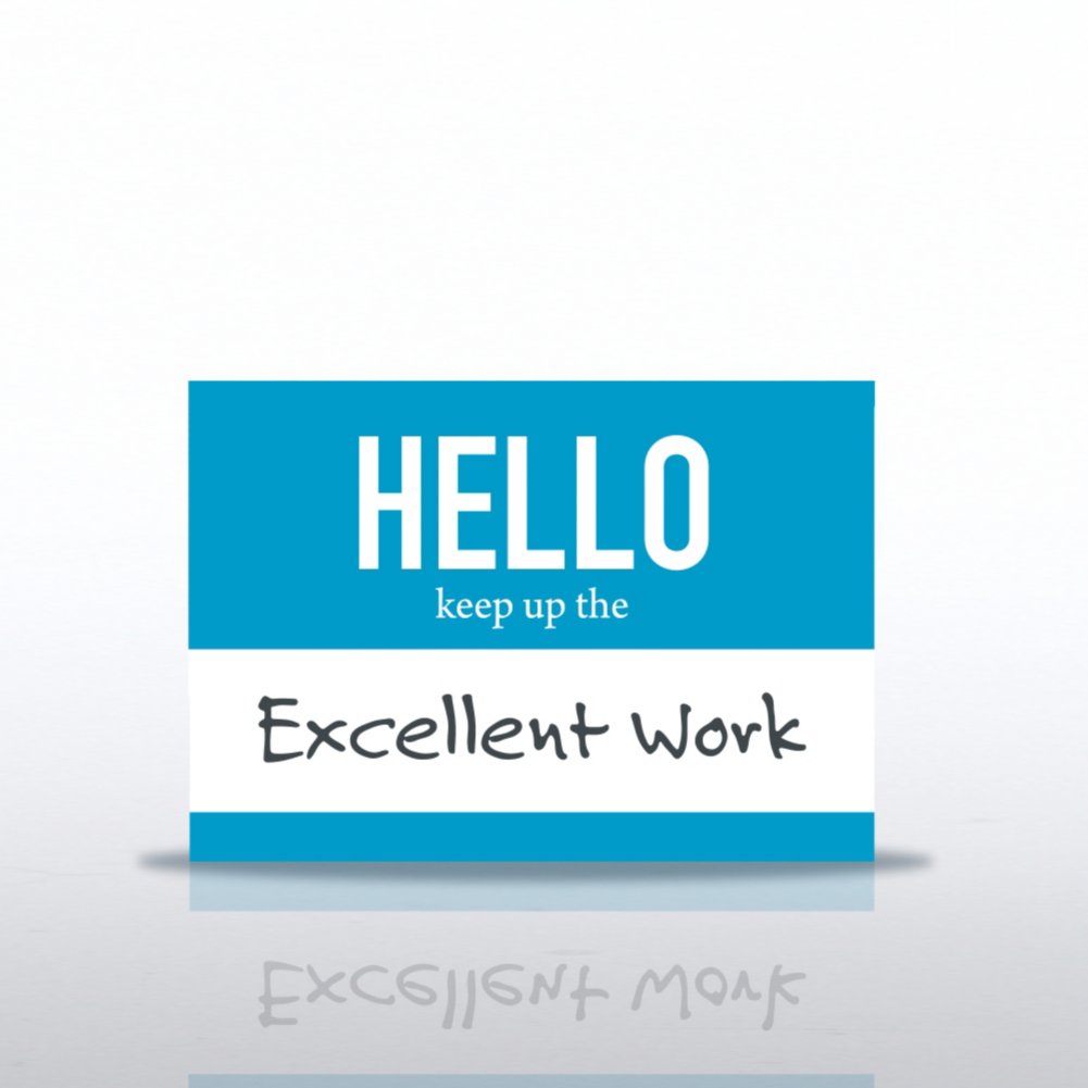Sticky Note Booklet - Hello My Name Is...