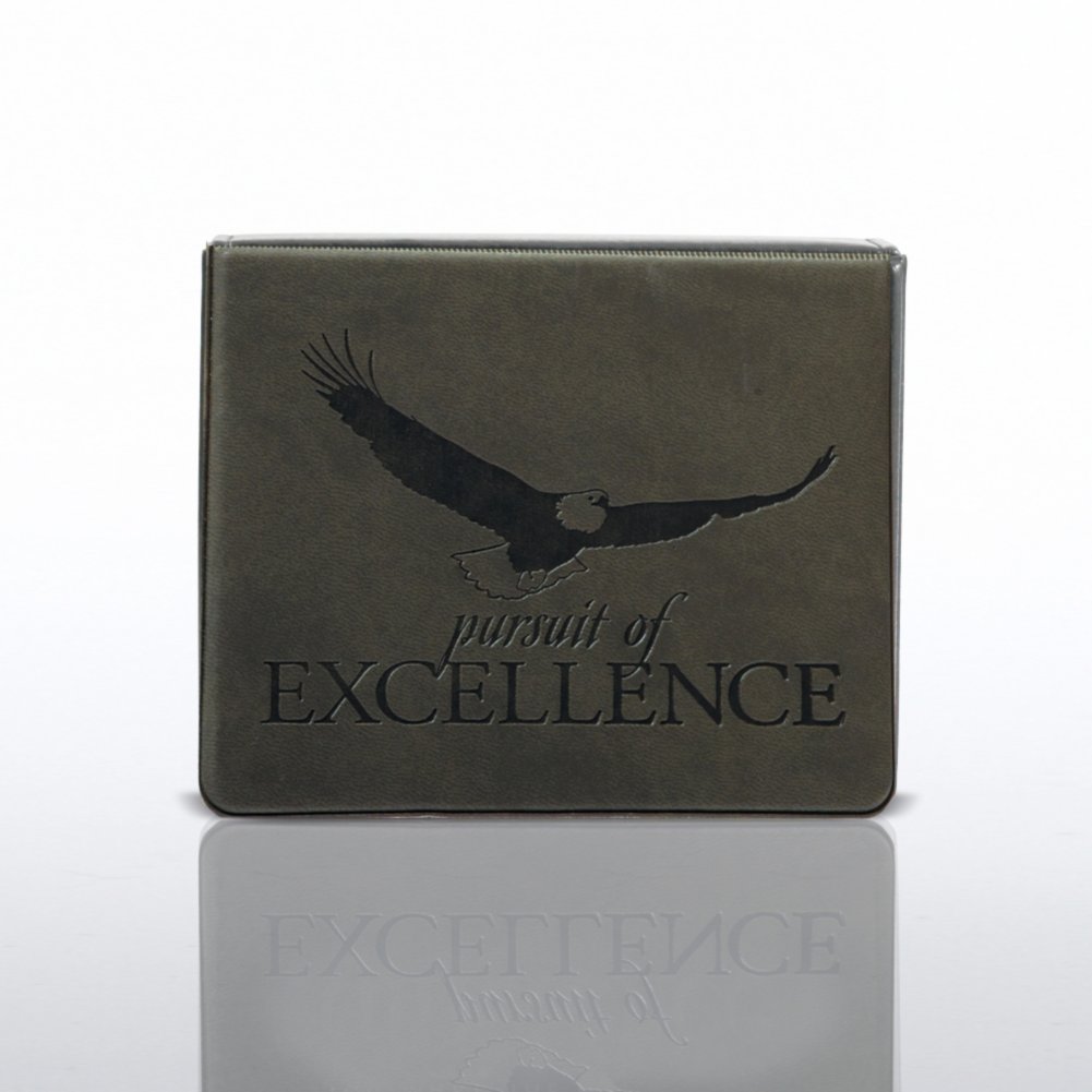 Executive Sticky Note Holder w/ Calendar - Eagle CLOSED
