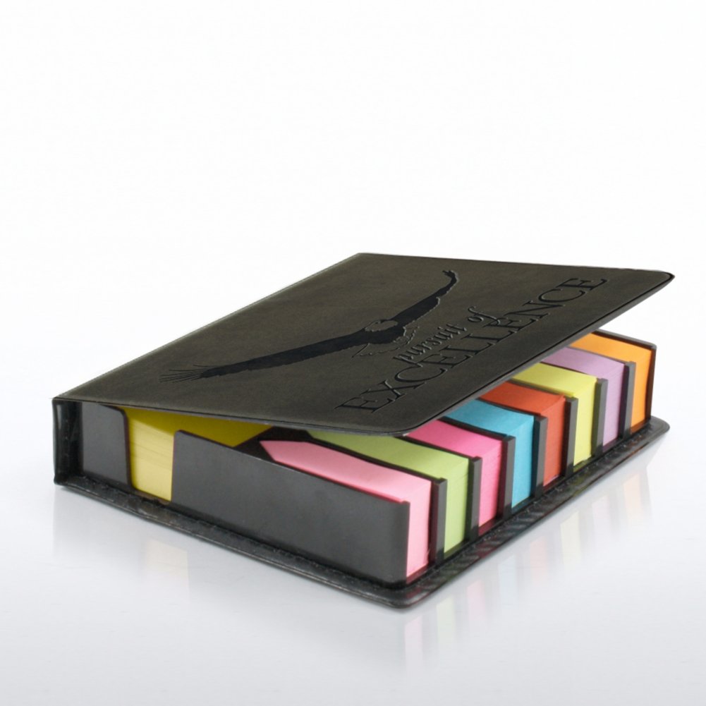 Executive Sticky Note Holder w/ Calendar - Eagle