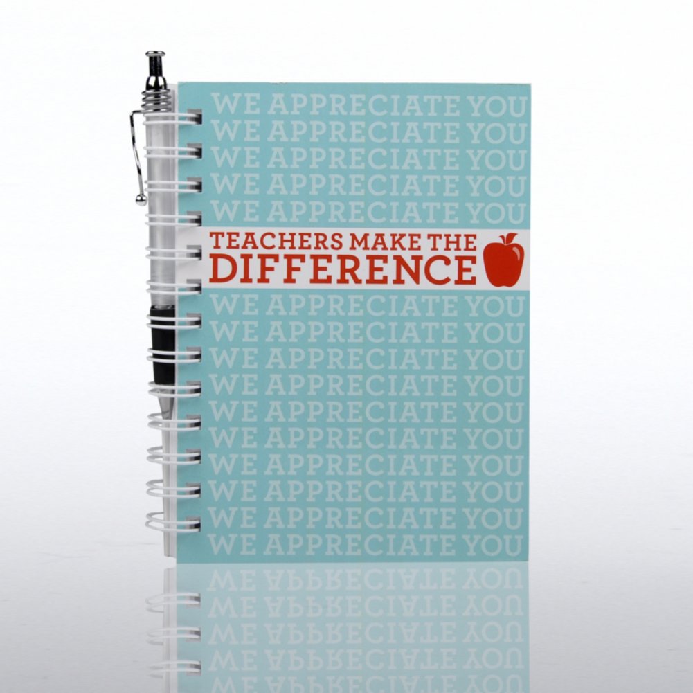 Journal & Pen Gift Set - Teachers Make the Difference