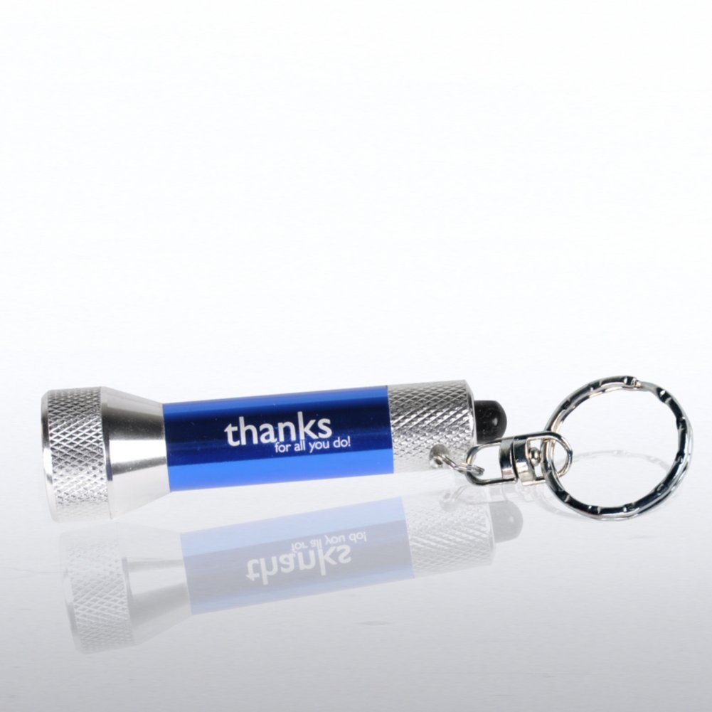 LED Flashlight Key Chain - Thanks for All You Do!