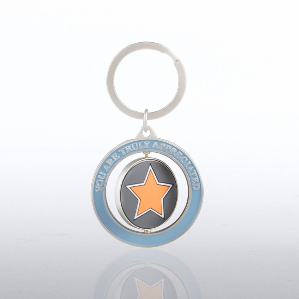 Spinner Key Chain - You are Truly Appreciated SIDE