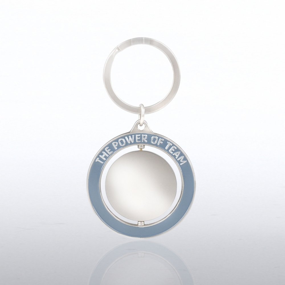 Spinner Key Chain - Penguins: We're a Stronger Team BACK