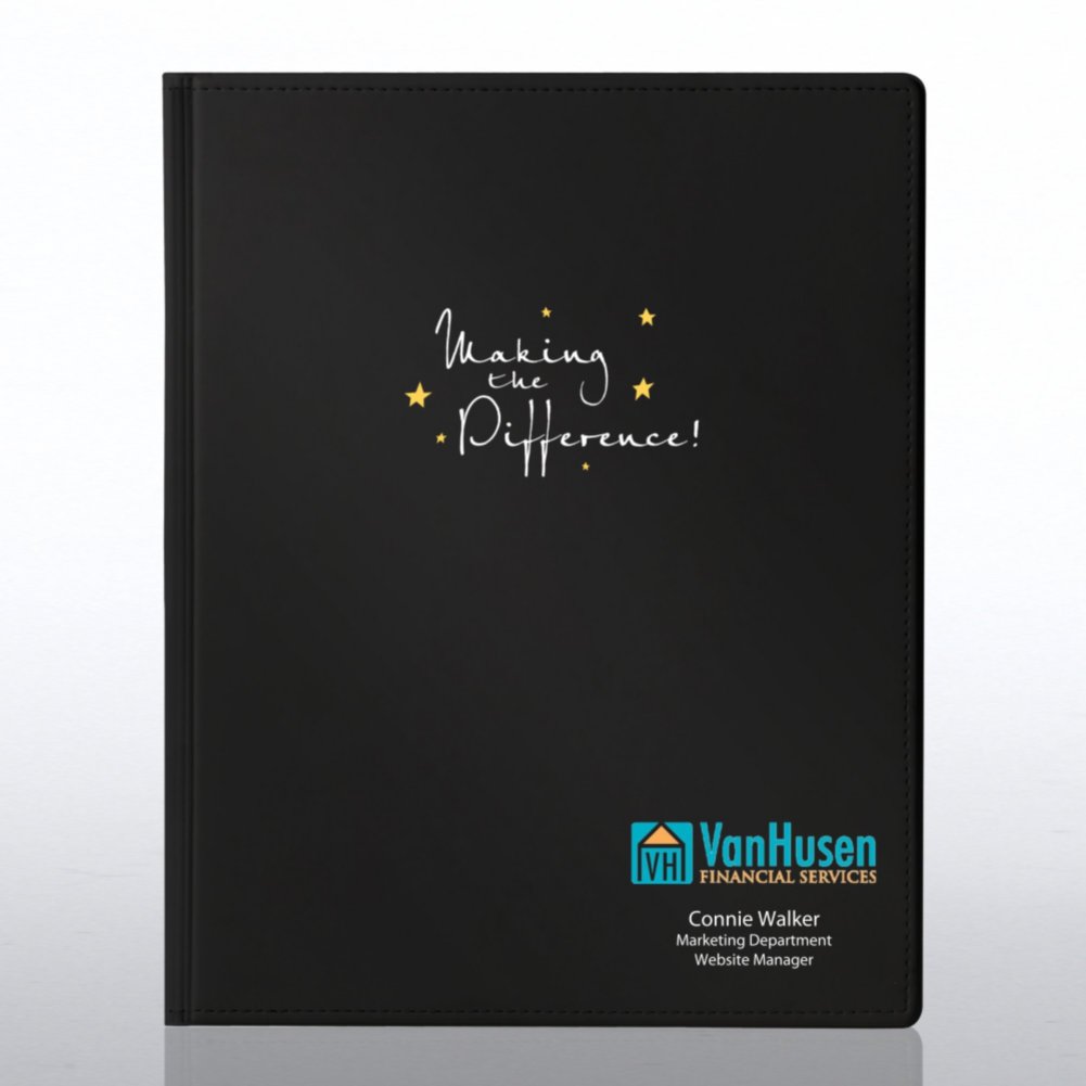 Custom Executive Notepad Holder CARD1