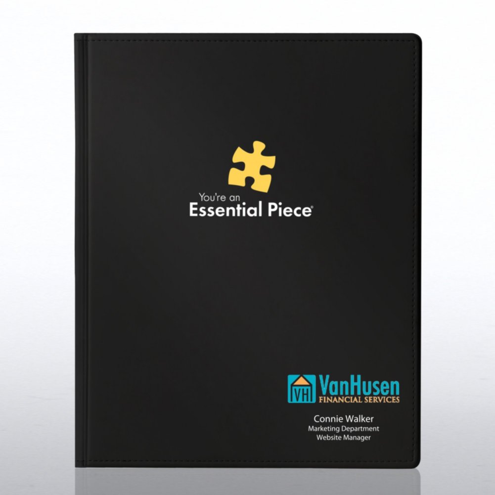 Custom Executive Notepad Holder CARD2
