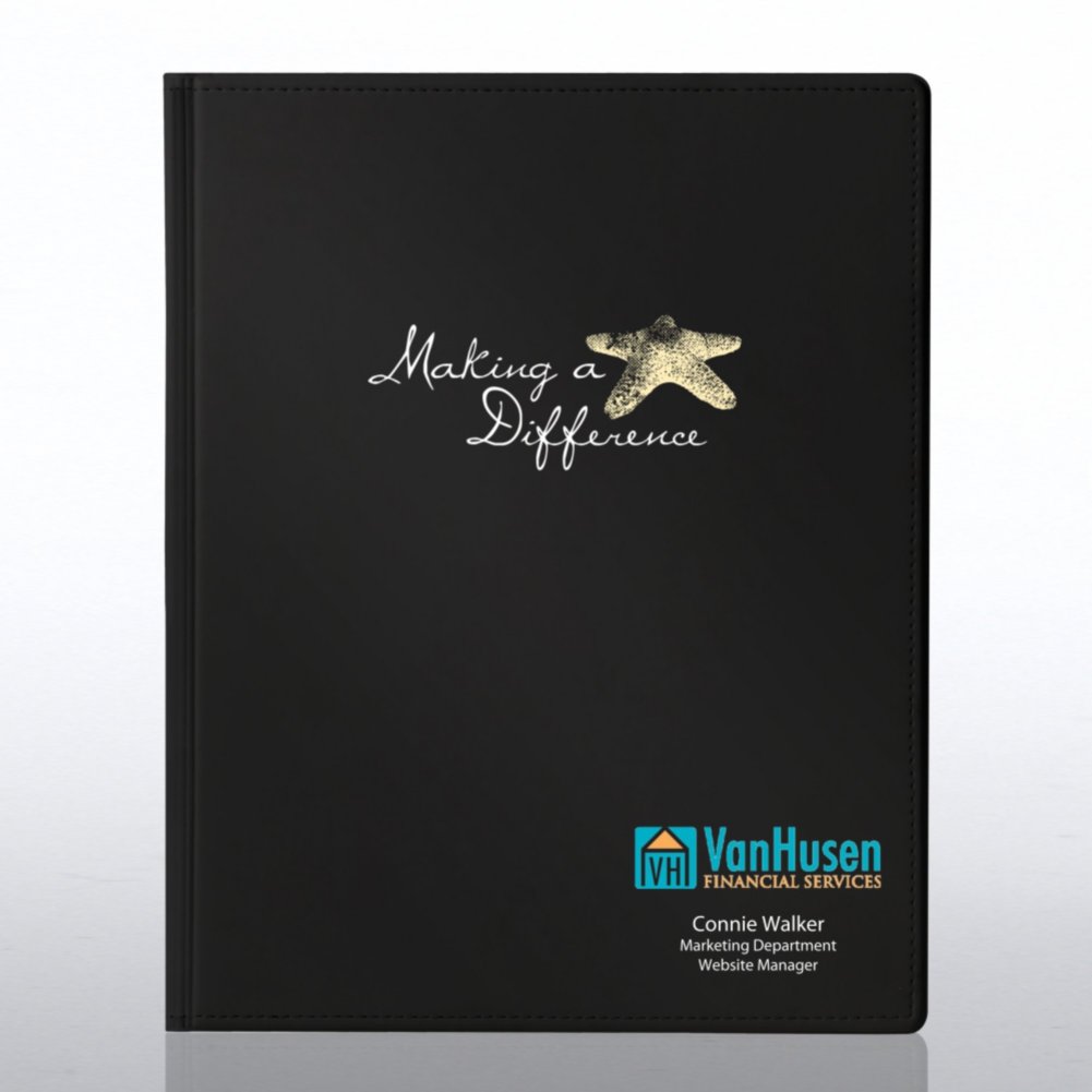 Custom Executive Notepad Holder CARD3