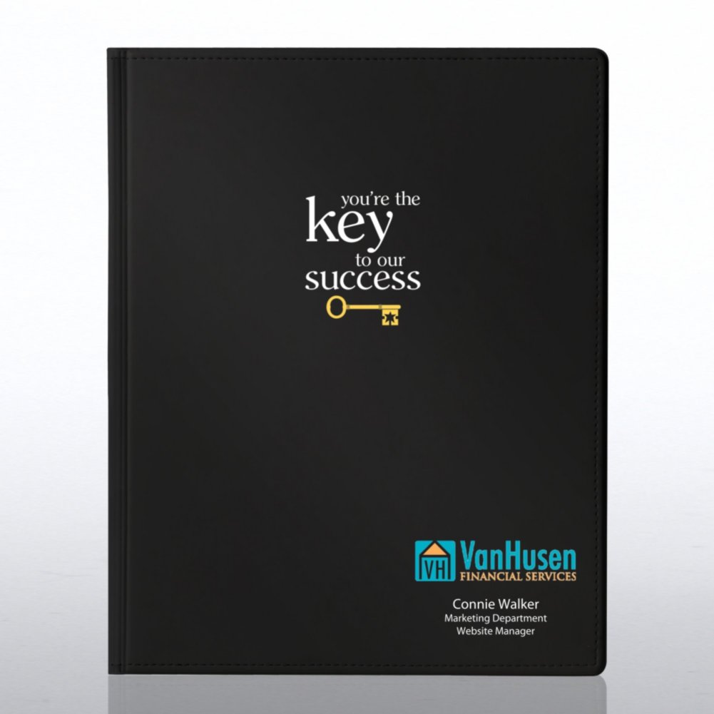 Custom Executive Notepad Holder CARD4