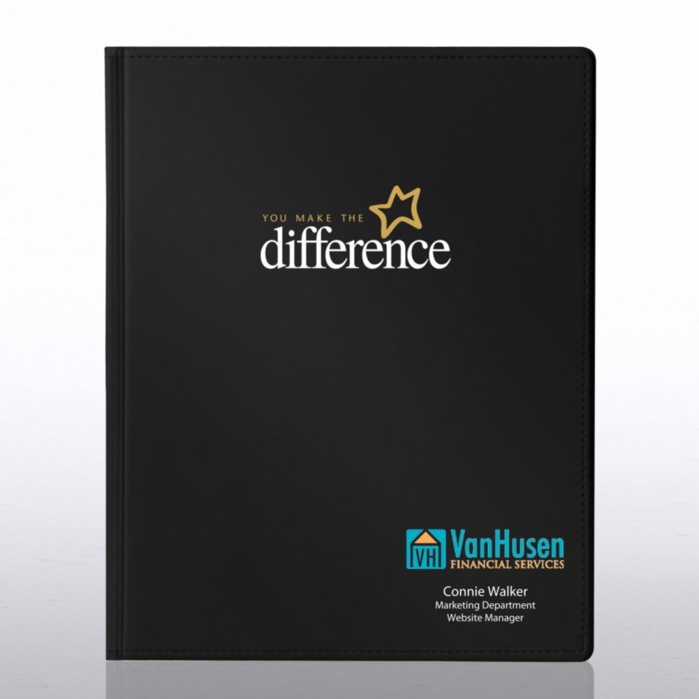 Custom Executive Notepad Holder CARD5