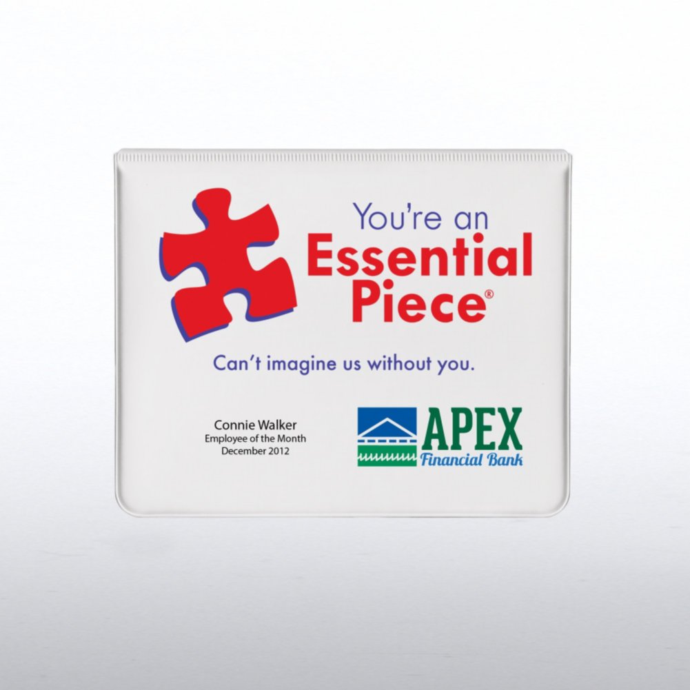 Custom Executive Sticky Note Holder w/ Calendar CARD2
