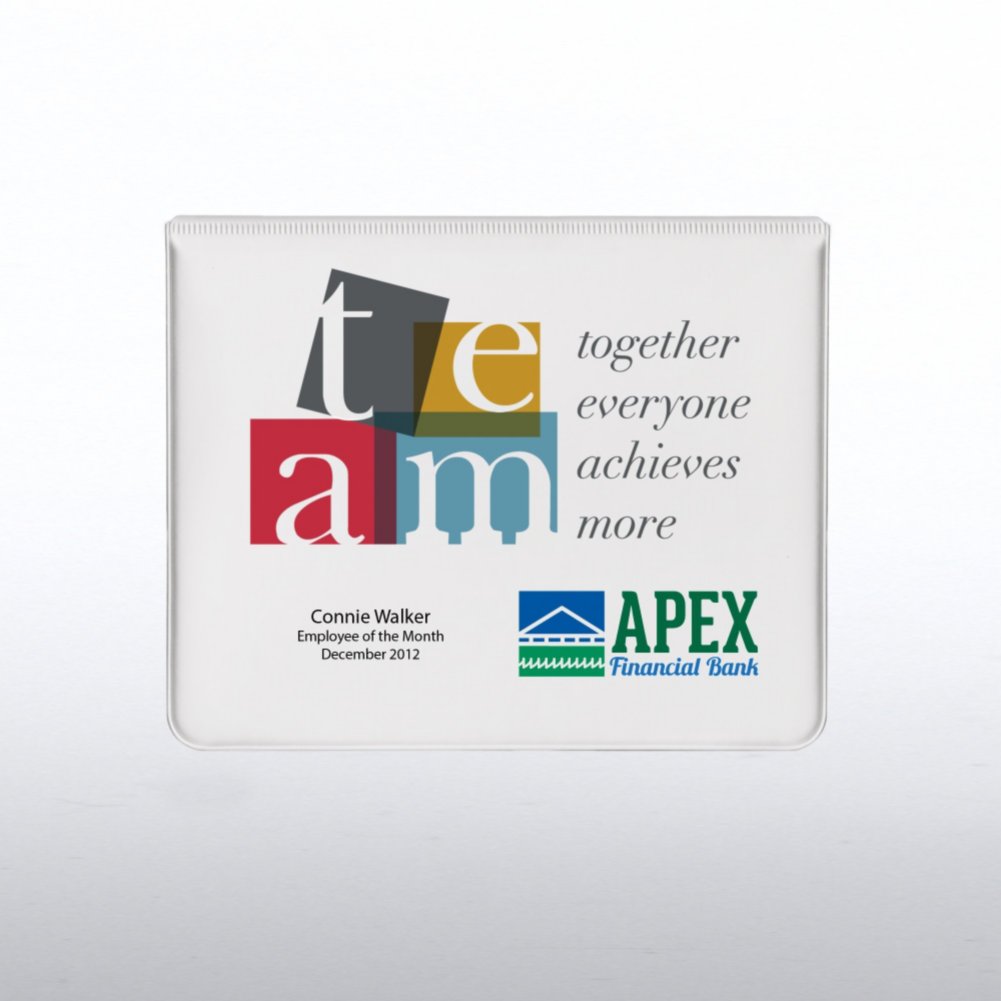 Custom Executive Sticky Note Holder w/ Calendar CARD9