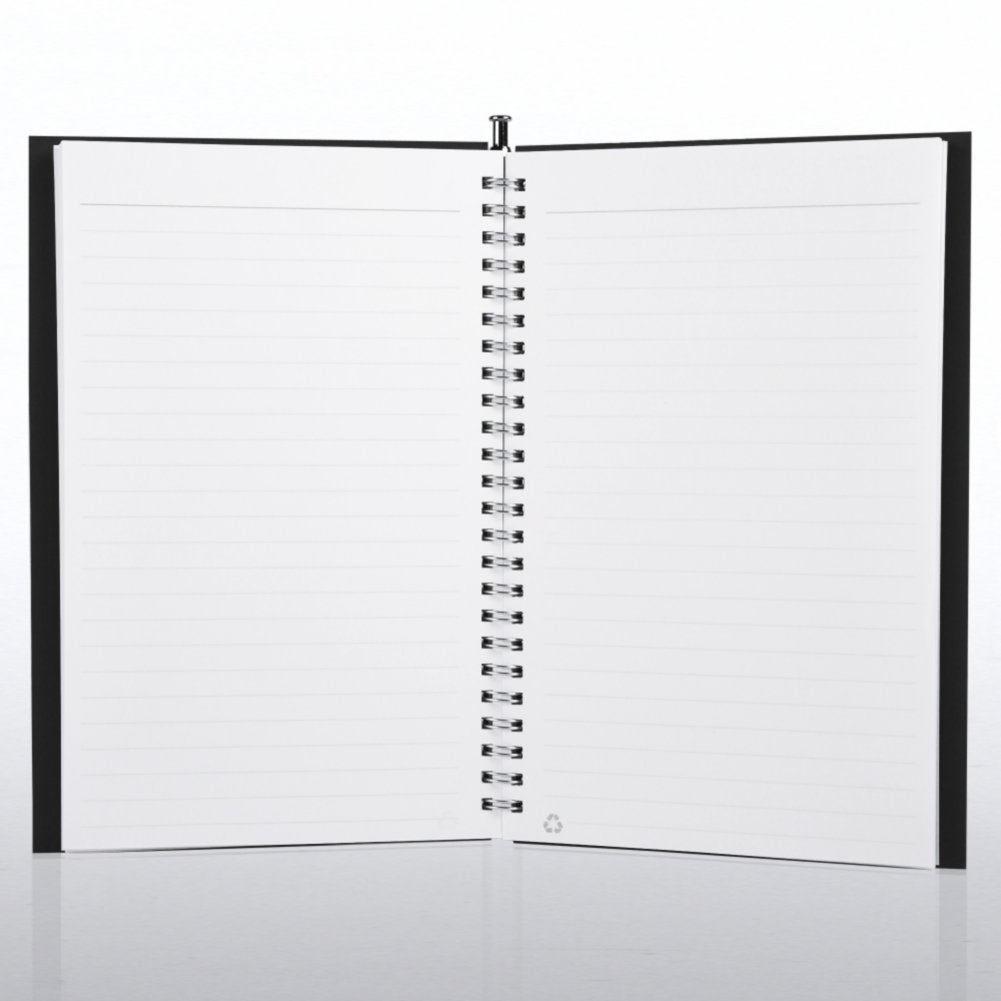 Foil-Stamped Journal & Pen Gift Set - Essential Piece - Blue OPEN