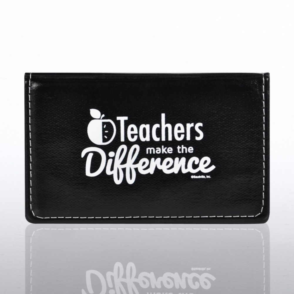 Flip Top Sticky Note Holder - Teachers Make the Difference CLOSED