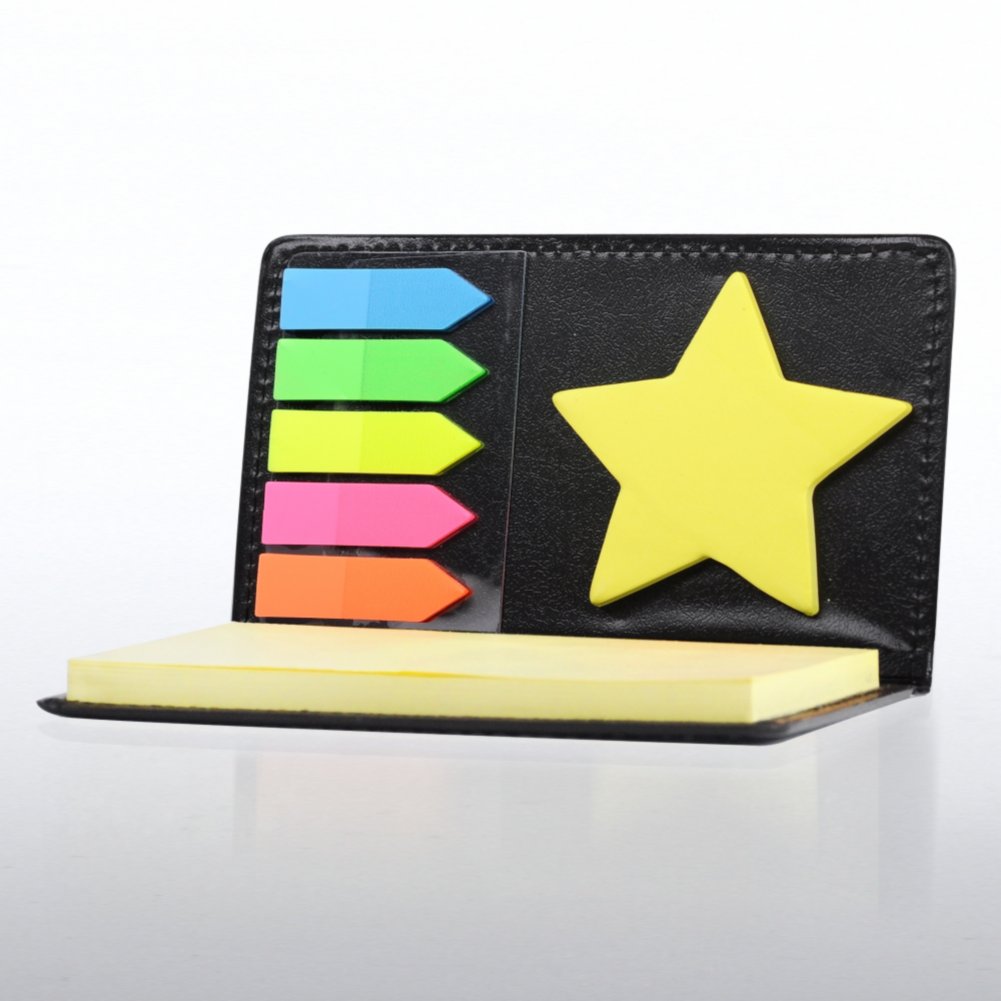 Flip Top Sticky Note Holder - Teachers Make the Difference OPEN