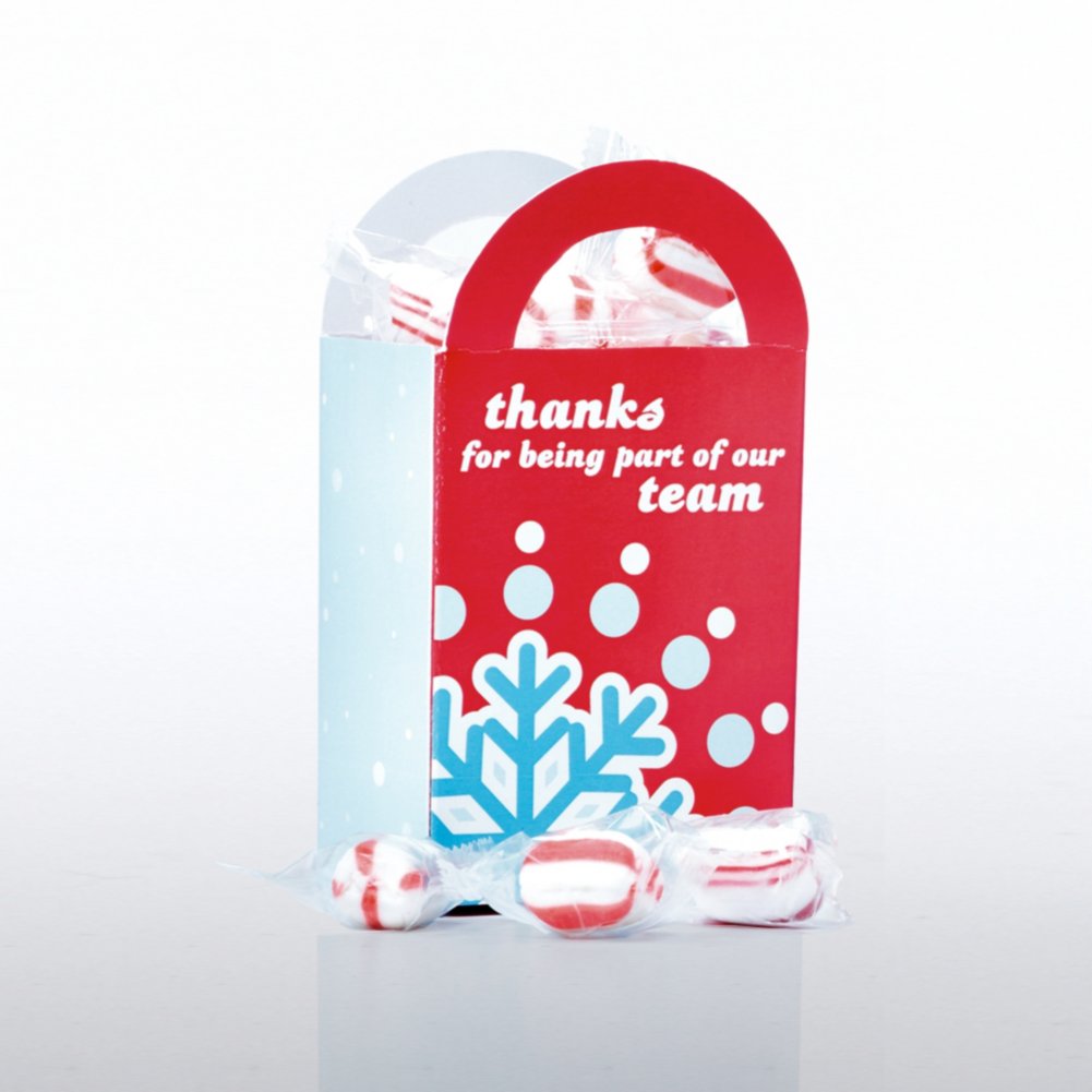 Fun Treat Gift Bag - Snowflake: Thanks for Being Part