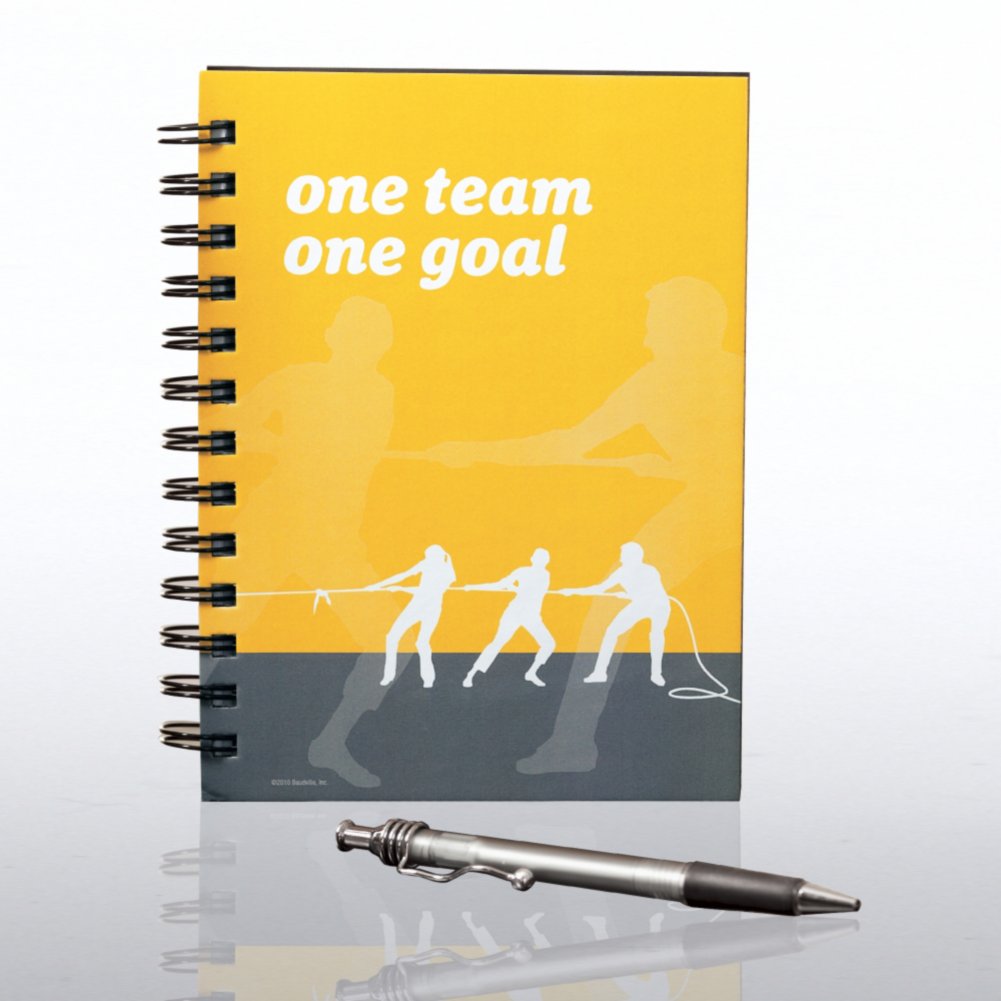 Journal & Pen Gift Set - One Team, One Goal