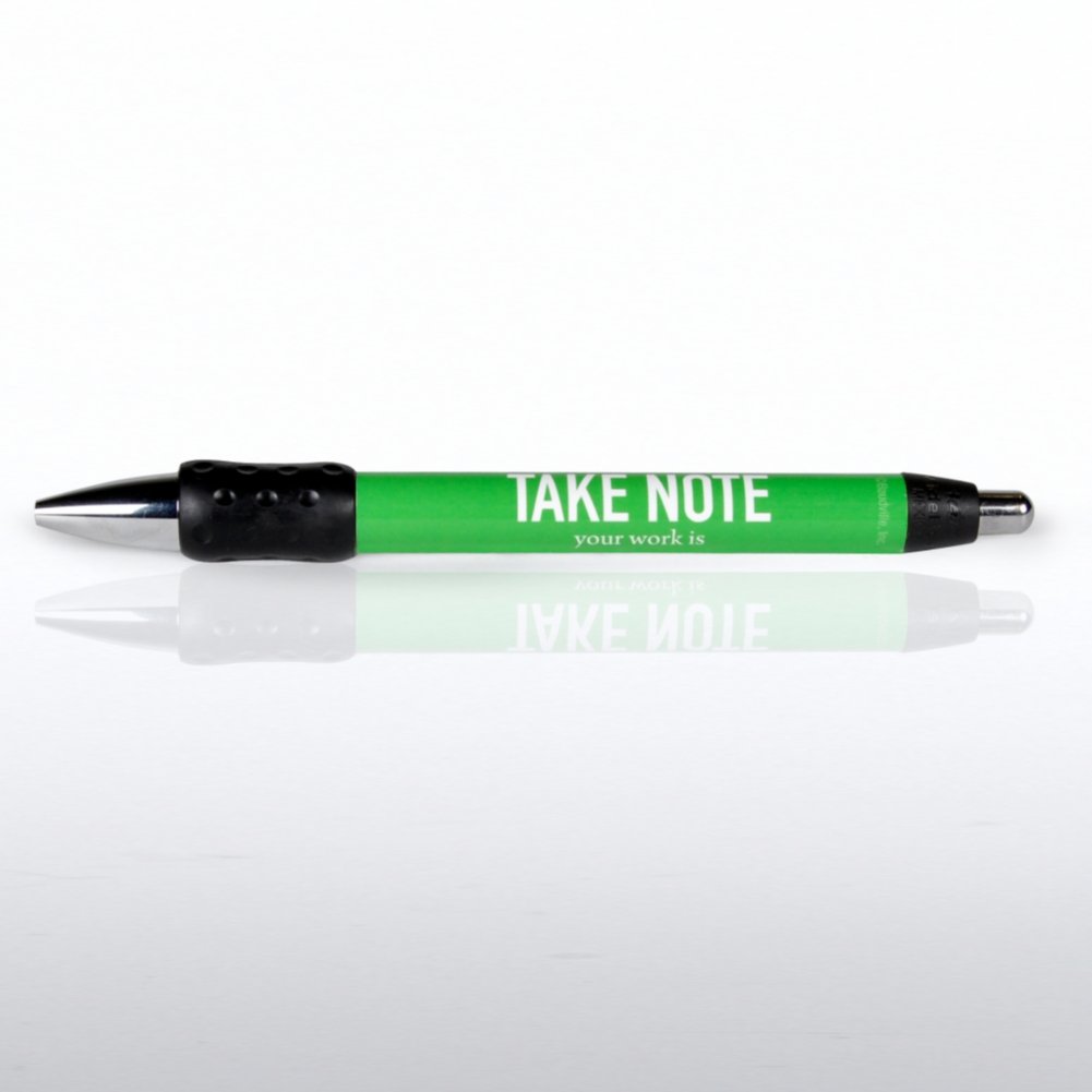 Note Cube & Pen Gift Set - Hello My Name Is... PEN