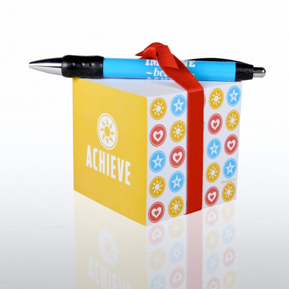 Note Cube & Pen Gift Set - IBA BACK
