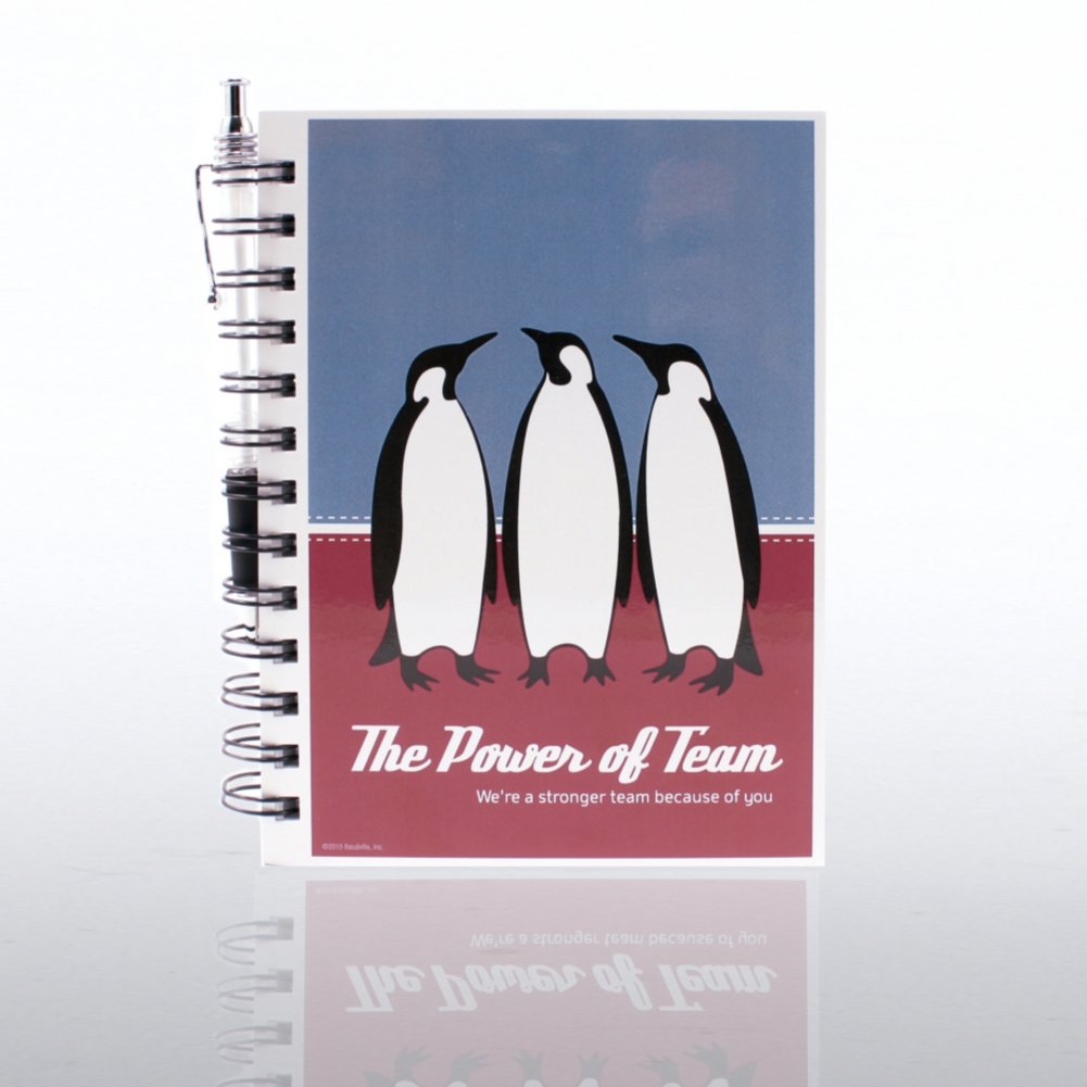 Journal & Pen Gift Set - Penguins: Power of Team