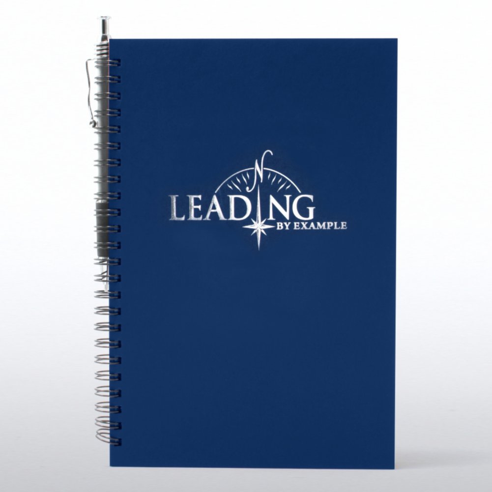 Foil-Stamped Journal & Pen Gift Set - Leading by Example