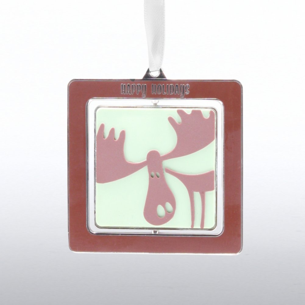 Spinner Ornament - Moose