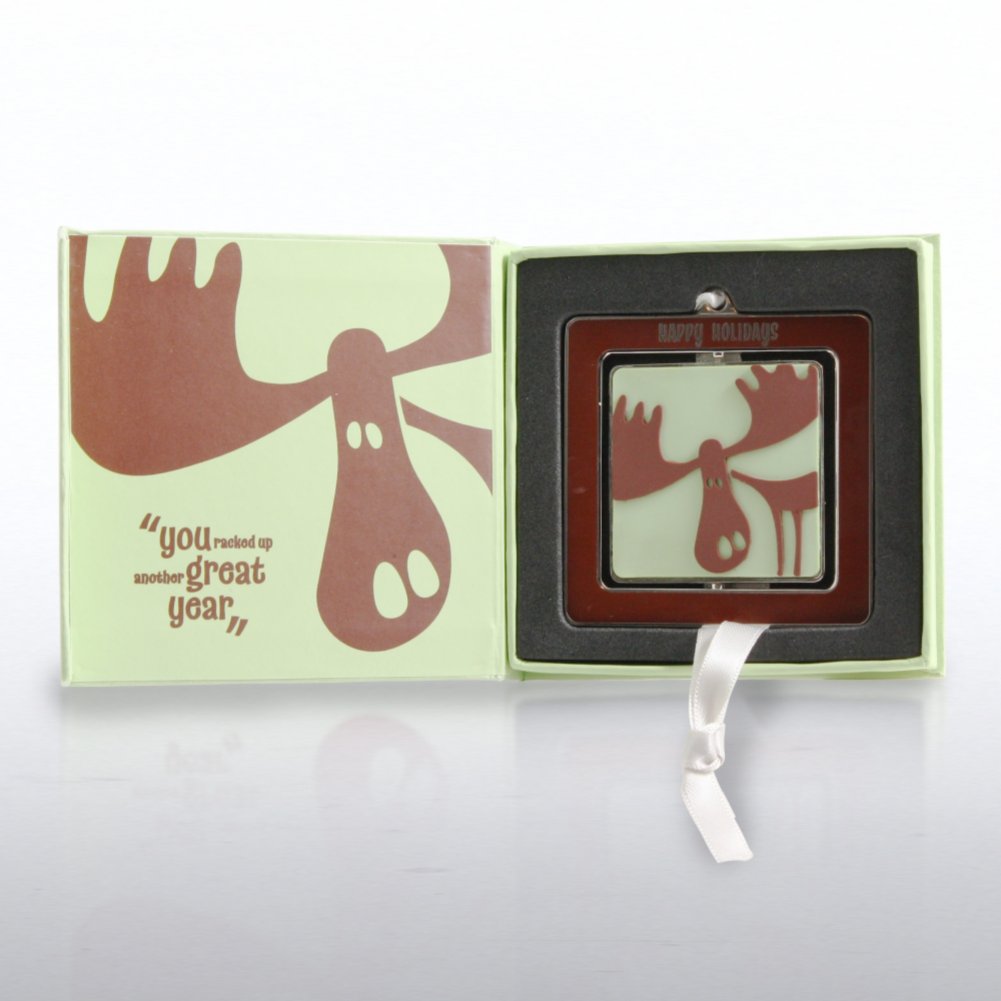 Spinner Ornament - Moose OPEN