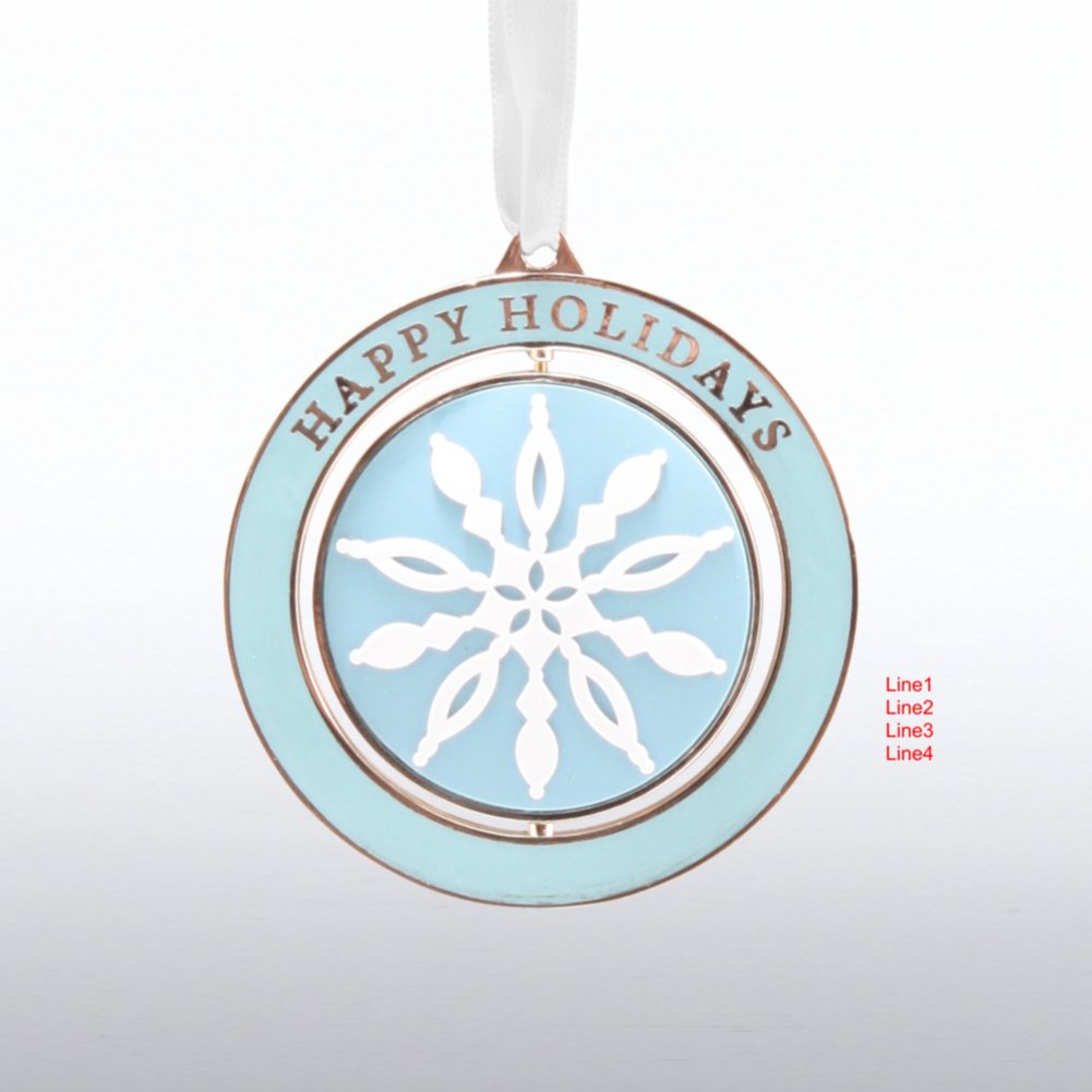 Spinner Ornament - Snowflake - New Beginnings