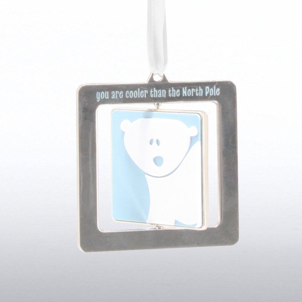 Spinner Ornament - Polar Bear SIDE