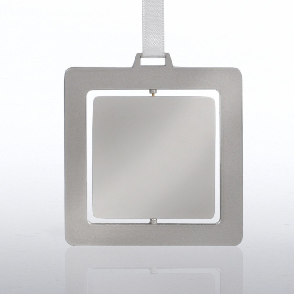 Spinner Ornament - Santa Buckle: Thanks for Bringing Cheer BACK