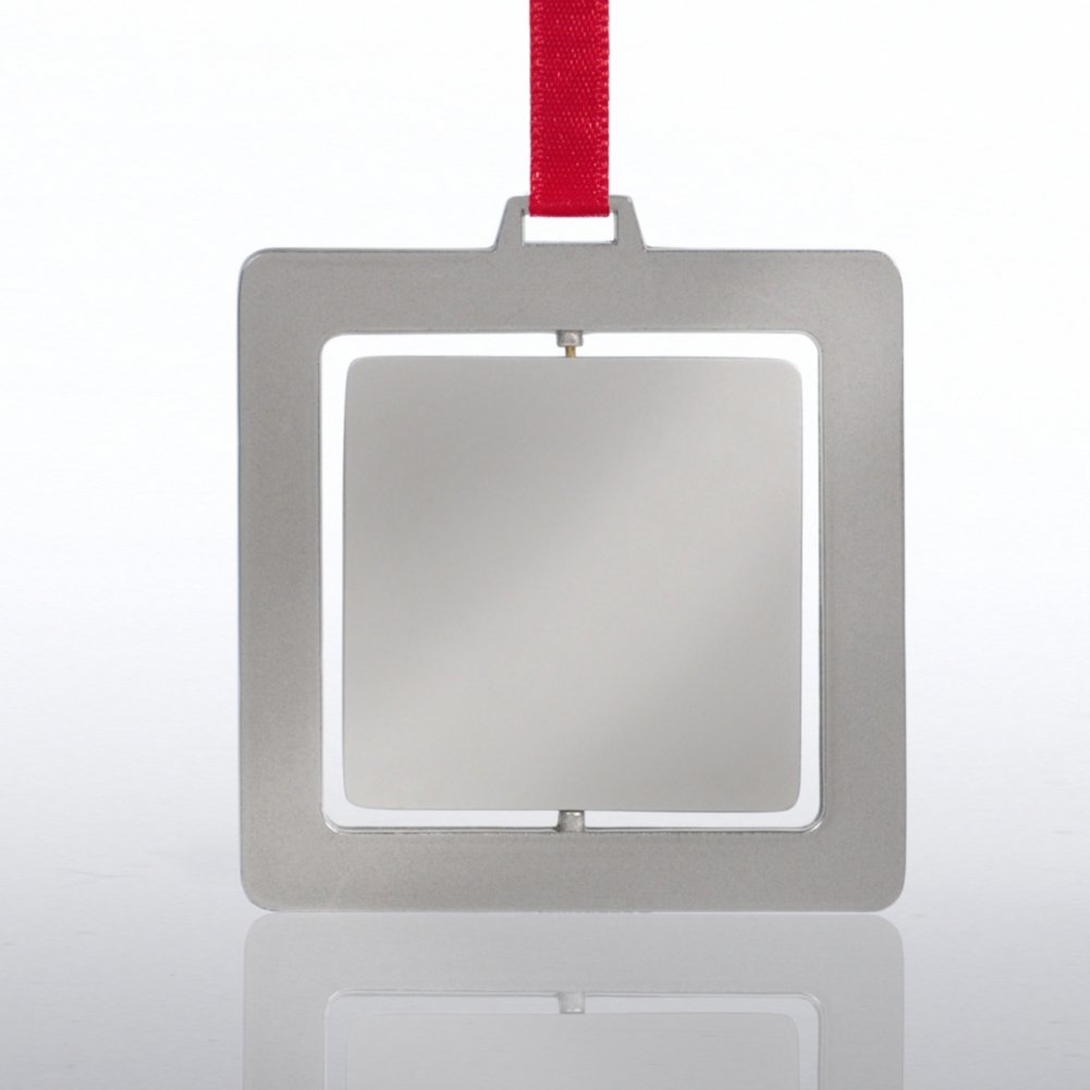 Spinner Ornament - Snowman Hat: Thanks to You BACK