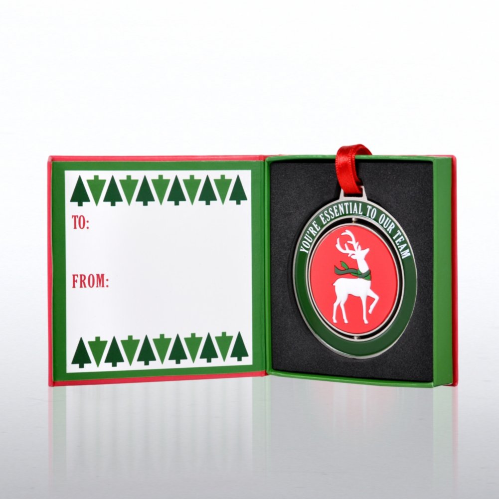 Spinner Ornament - Reindeer: Essential Team OPEN