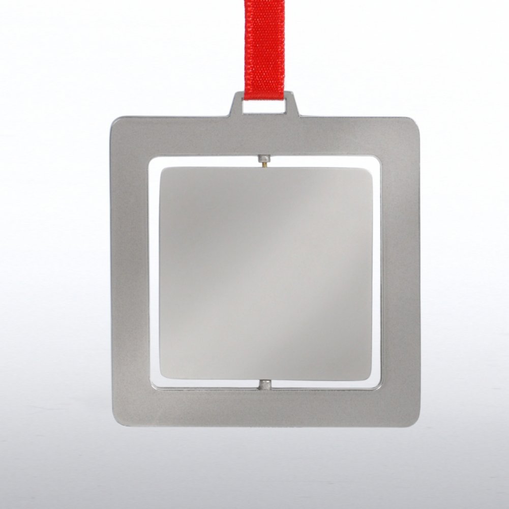 Spinner Ornament - Snowman: Thanks for Making Season Bright BACK