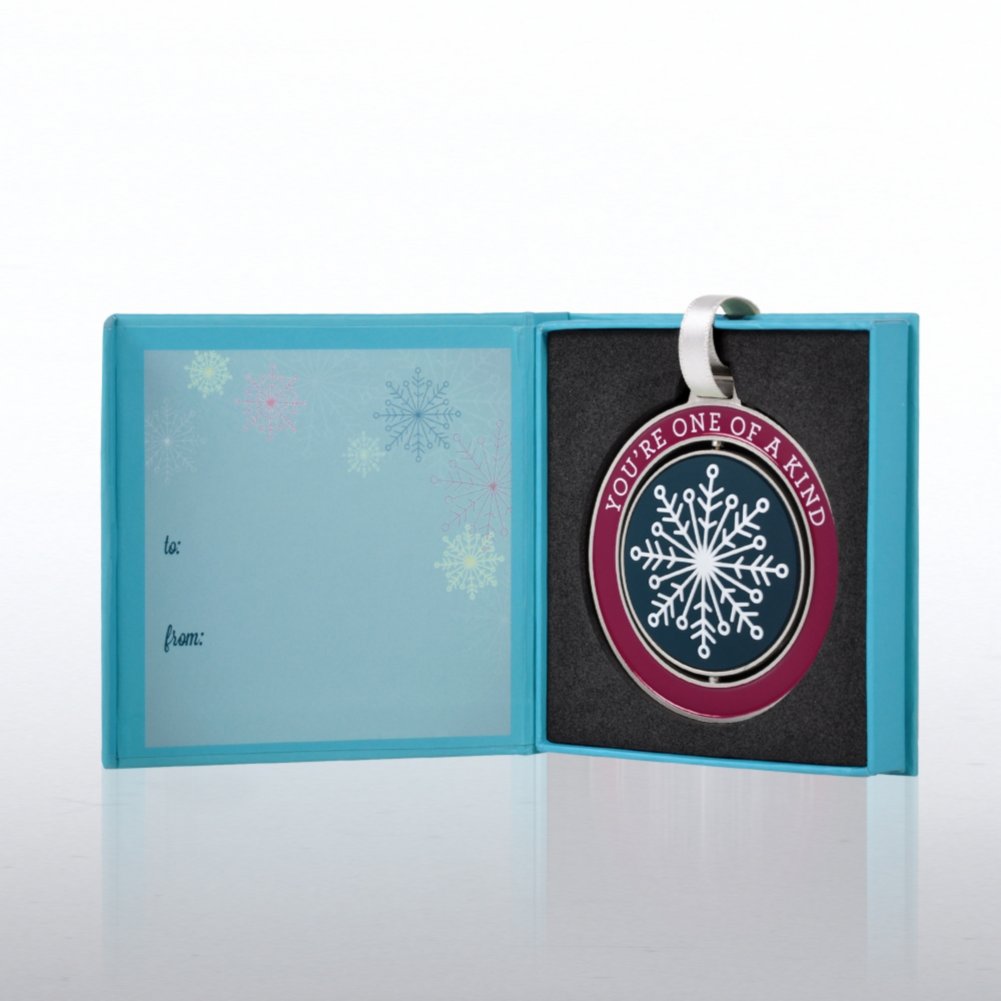 Spinner Ornament - Snowflake: You're One of a Kind OPEN