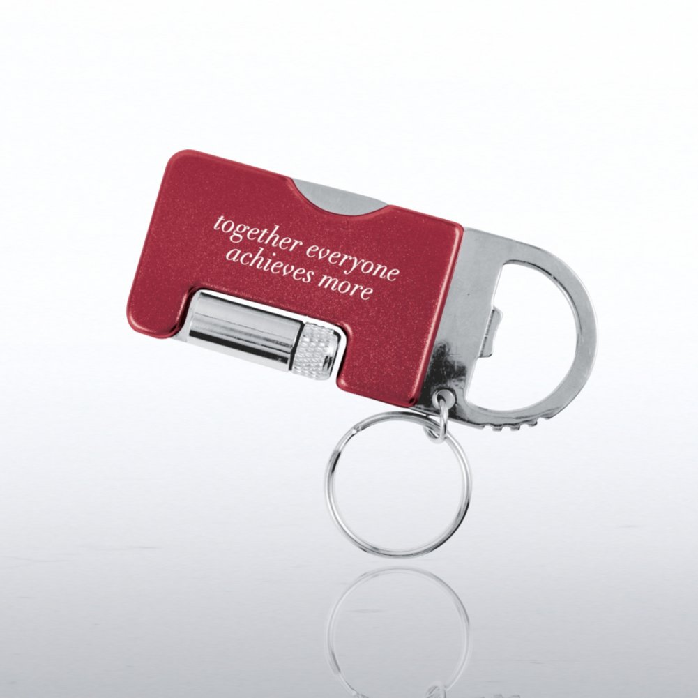 Excursion Tool Key Chain with LED Light - TEAM