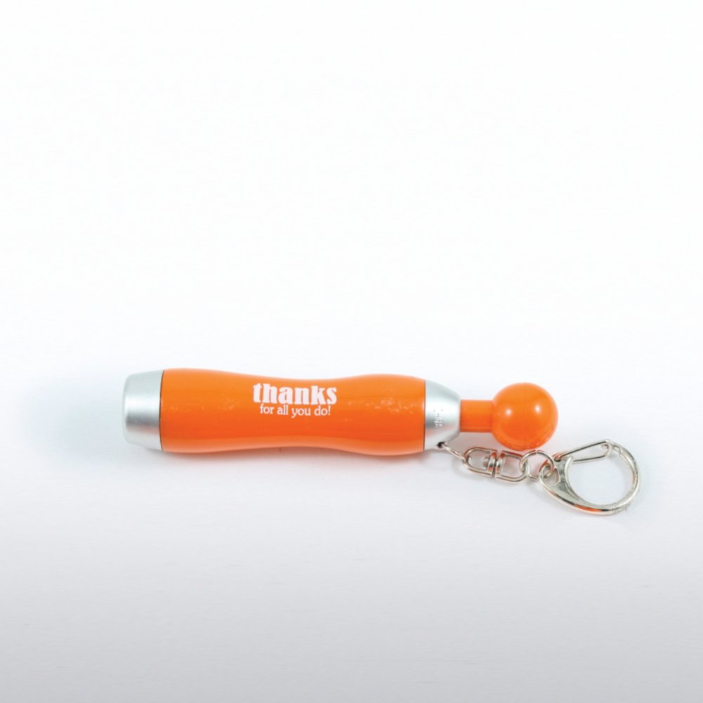 Flashlight & Smiley Pen Gift Set - Thanks for All You Do! KEYCHAIN