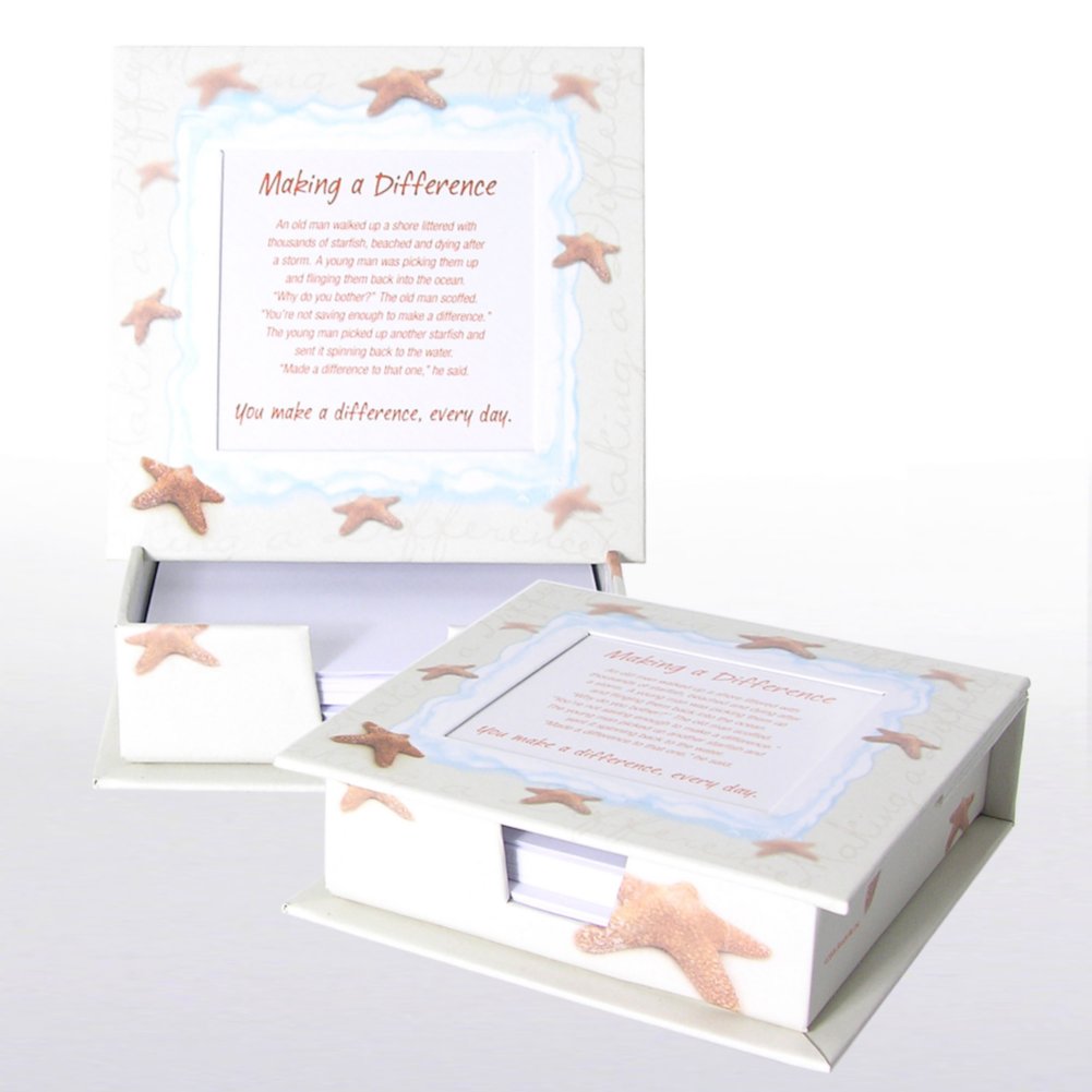 Notepaper Frame - Starfish: Making a Difference