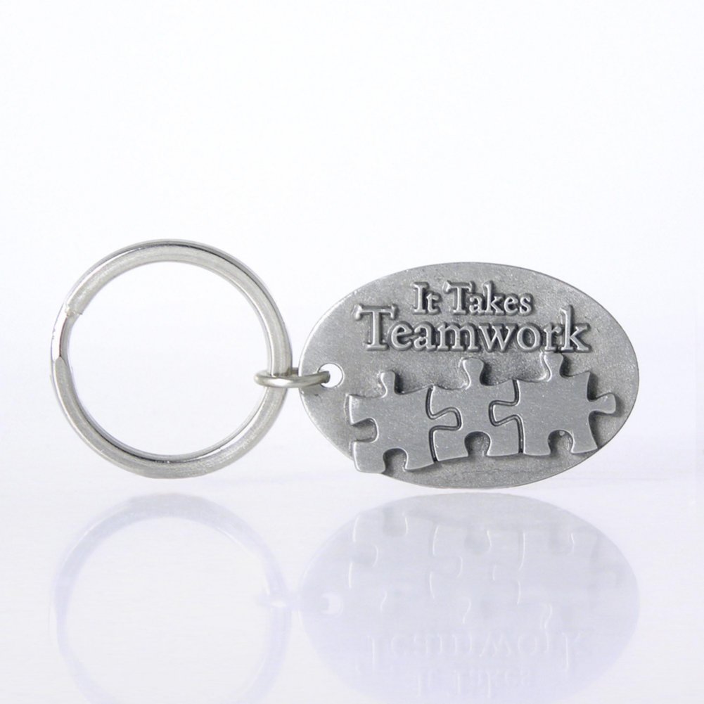 Character Tin - It Takes Teamwork KEYCHAIN