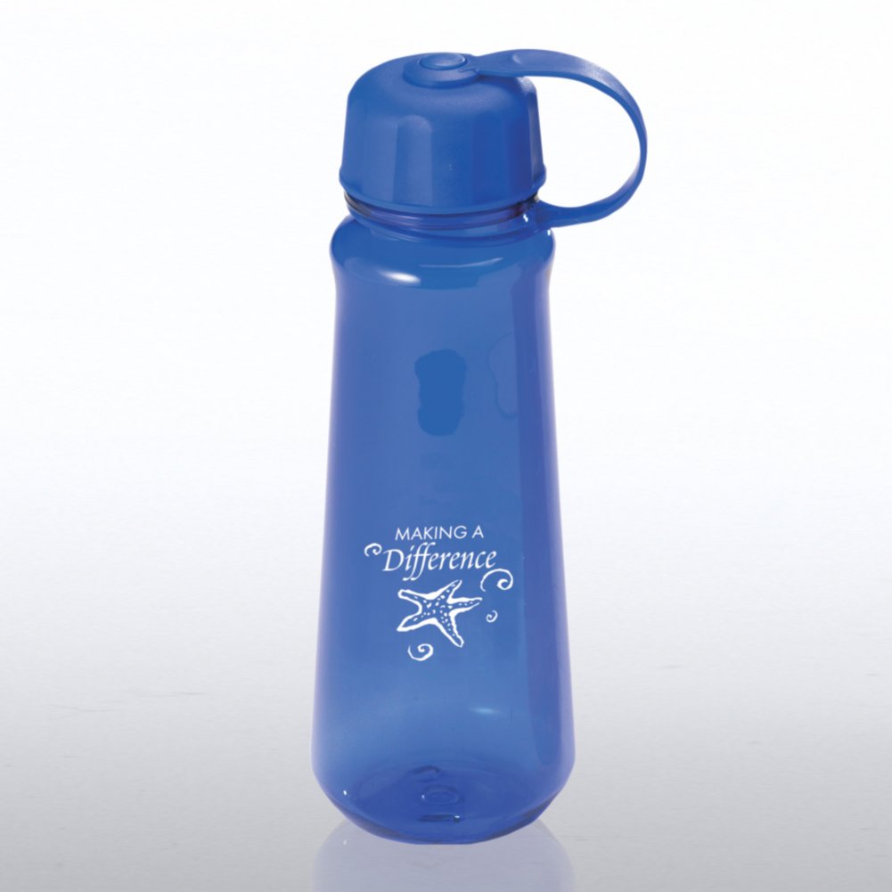 Clear View Water Bottle - Starfish: Making a Difference
