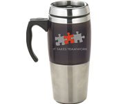 Stainless Steel Travel Mug - It Takes Teamwork
