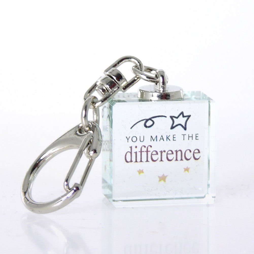 Art Cube Key Chain - You Make the Difference