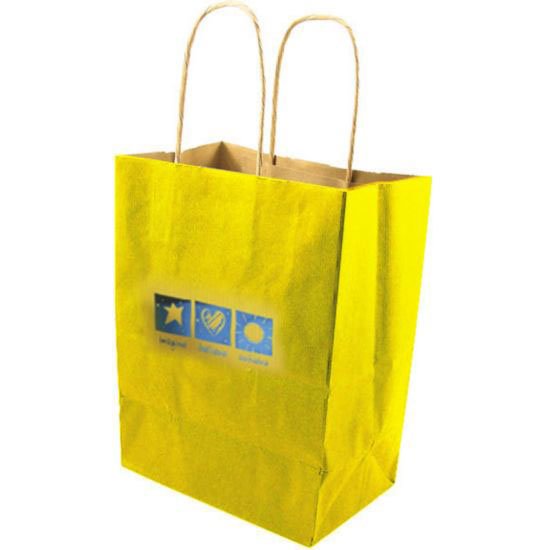Kraft Paper Gift Bag - Imagine Believe Achieve