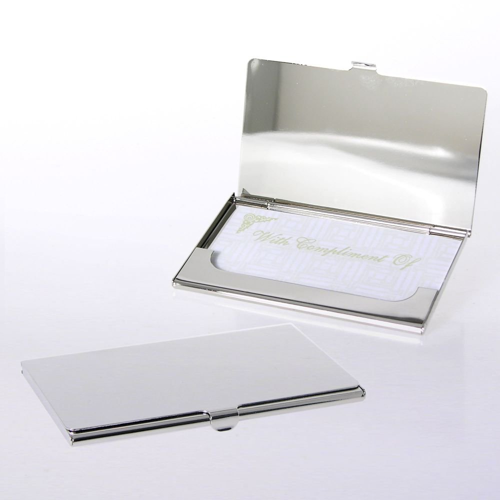 SlimLine Business Card Carrier - Blank OPEN
